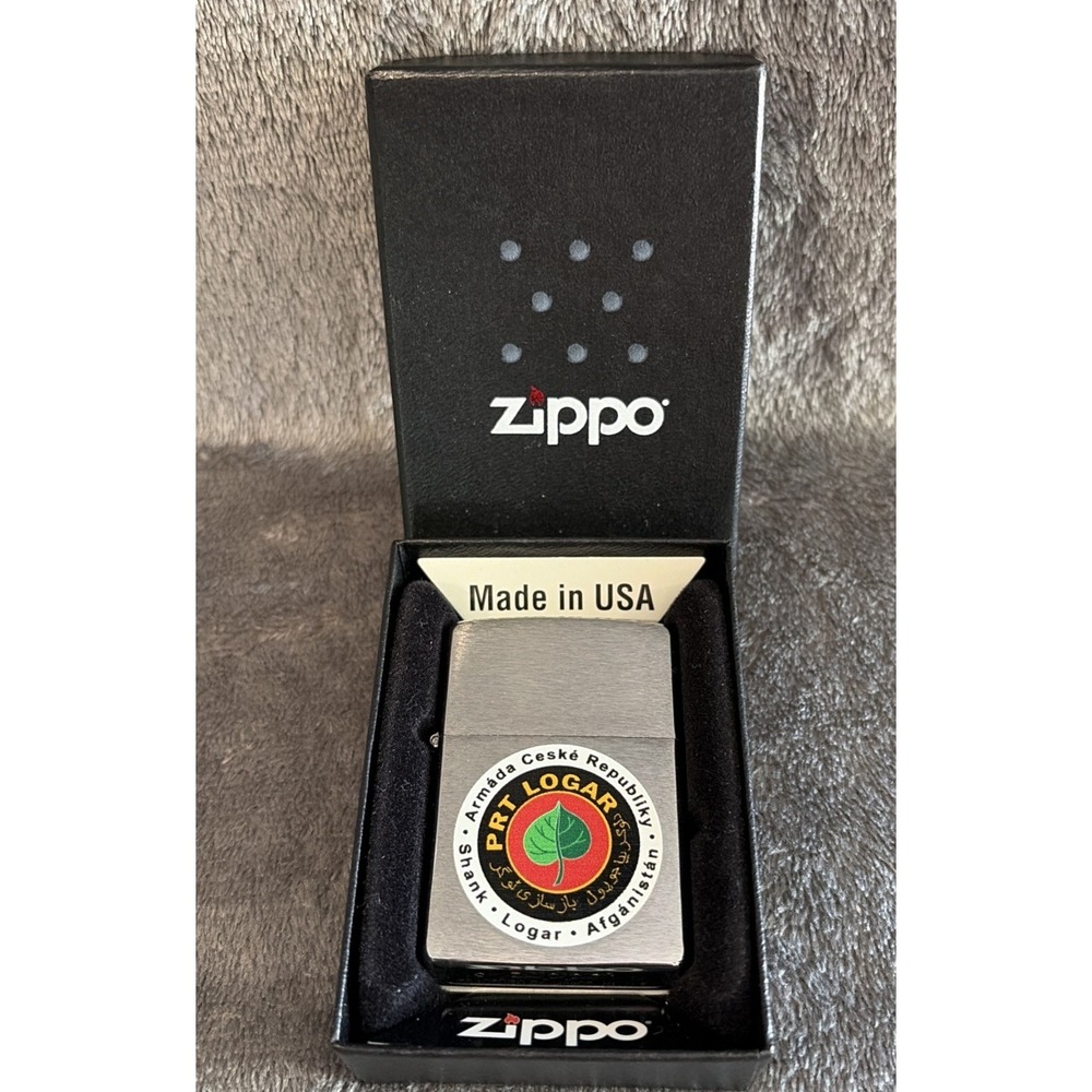 TourOfDuty AFGHANISTAN 2010 CZECH~Armâda Ceské Republiky~PRT LOGAR-ZIPPO in Box